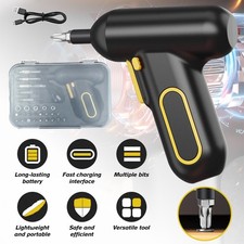 Mini Electric Screwdriver Drill Set USB Charging 1500mAh Rechargeable Cordless