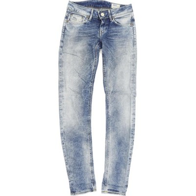 G-Star 3301 Damen Jeans blau Skinny Slim Stretch W26 L32 (68535)