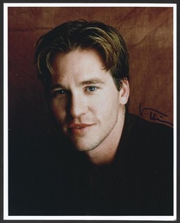 ORIGINAL AUTOGRAMM VON VAL KILMER ( "IN PERSON" / PHOTO 20 x 25 cm !!!! )