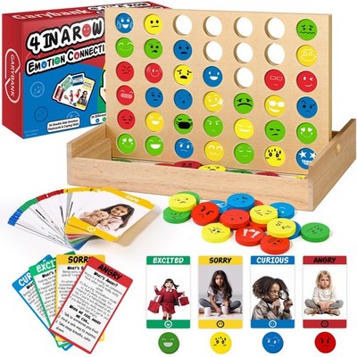 Social Emotional Learning Activities for Kids, Feelings Connect Game w/56 Emo...