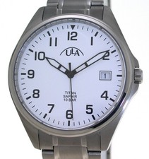 ULA VOLL-TITAN - SAPHIRGLAS 37,5 Herrenuhr 10 ATM WR UVP* 89,90 EUR hypoallergen