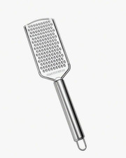 Hand Held Cheese Grater with Stainless Steel Handle Ginger Lemon Zester Slicer
