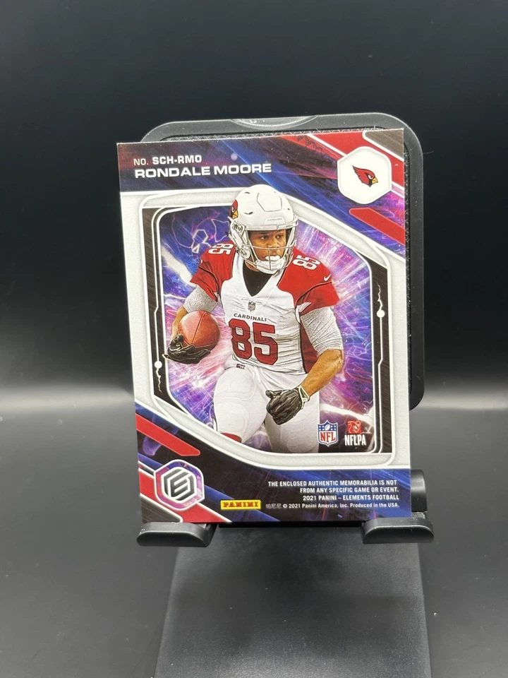 2021 Panini Elements rondale Moore Supercharged Jersey RC /199 Cardinals - Image 2 of 2