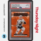 2023 UPPER DECK #DZ-79 CONNOR BEDARD DAZZLERS ORANGE RC ROOKIE PSA 10