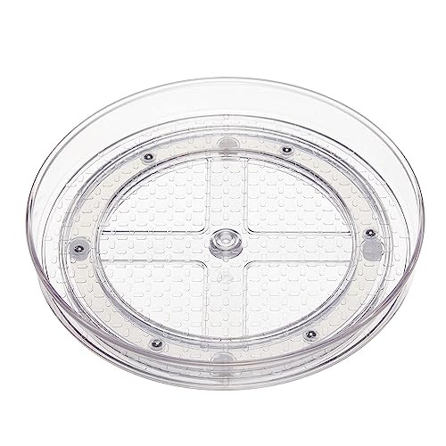 Amazon Basics Lazy Susan Drehablage Transparent Organizer 229 Cm 2Er Set-image