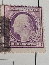 Timbre Usa Wahington 3 Cents Violet