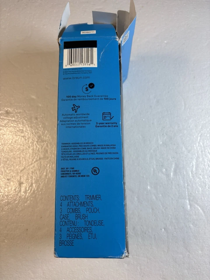 Braun - Serie 5 5470 Kit Estilo Todo en Uno, Kit de Acicalamiento 8 en 1 con Recortadora de Barba Foto 4 de 4