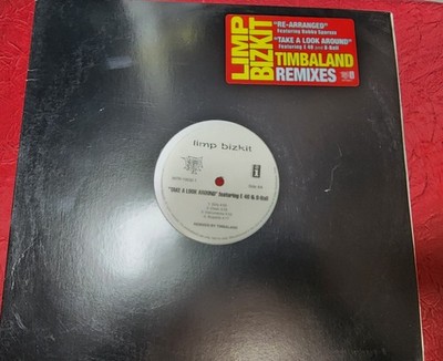 Limp Bizkit Re-Arranged Timbaland Remix Vinyl 12  Orig Record VG+