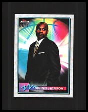 2021 Dennis Hopson Topps Finest Wave Refractor /30 #29 New Jersey Nets