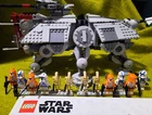 Lego Star Wars AT-TE Walker 75337 12 Minifigures Incl Books & Boxs 501 Sq Cannon