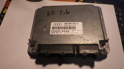 Motorsteuergerät Passat 3B, 1,6 Benzin, ECU Motor, Teile Nummer 3B0 907 557 E
