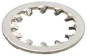 #4 Internal Tooth Lock Washer, Zinc-Plated Finish (125 Pack) - Picture 1 of 1