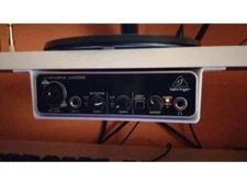 Under Desk / Table Mount for Behringer U-Phoria UMC22 Audio Interface *Black*
