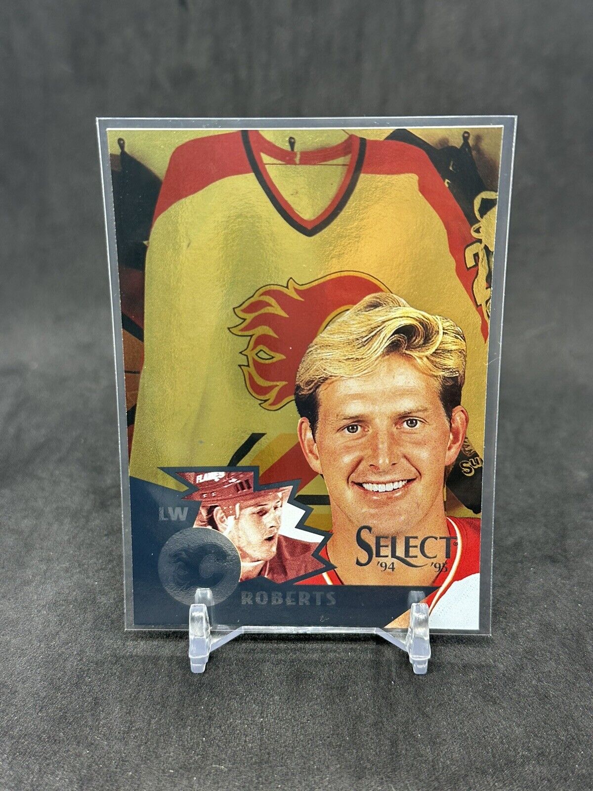 Gary Roberts 1994-95 Pinnacle Select Certified Gold #147 Flames