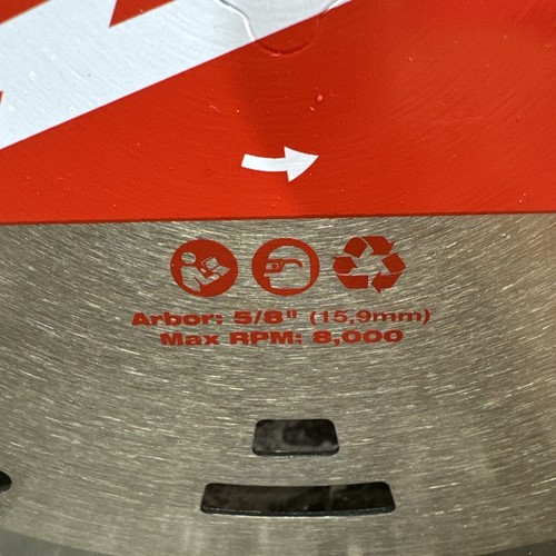 Milwaukee 7-1/4" 24-Tooth Carbide Framer Circular Saw Blade 48-41-0710 - Picture 4 of 8