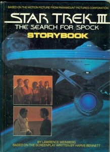 Star-Trek-III-The-Search-for-Spock-Storybook-Weinberg-hc-book-isbn-0671476629