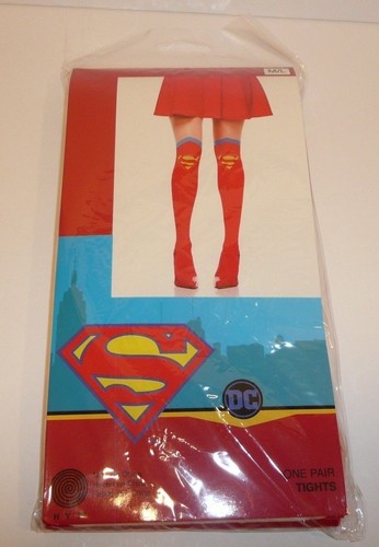 Size: M/L Supergirl Suit Up ADULT Tights Costume Cosplay DC Comics Superman S  - Picture 1 of 3