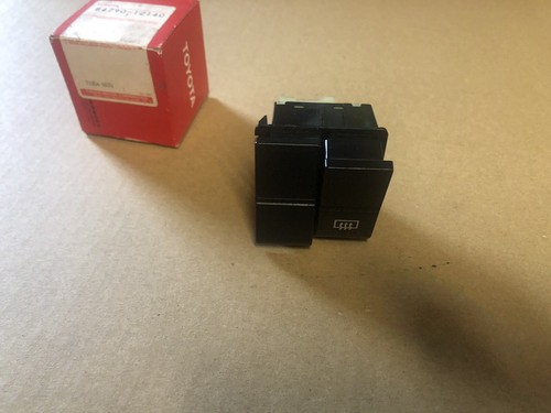 ORIGINAL TOYOTA HRW BEHEIZBARER HECKSCHEIBENSCHALTER 84790 12140 COROLLA NEU 8479012140 - Bild 8 von 9