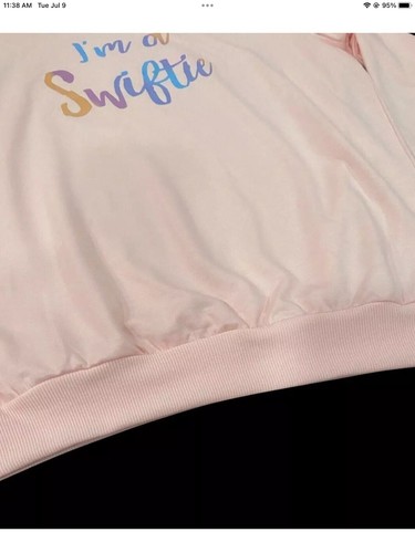 Girl's graphic hoodie"Swiftie" For 13-14 Year Olds. Sooo Soft!! - Picture 6 of 8