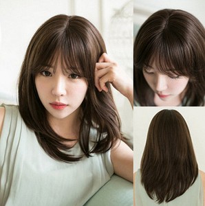 New Medium Long Hair Cosplay Anime Hair Girl Women S Straight