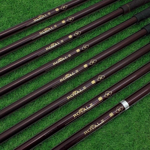 MARUMAN MAJESTY ROYAL III 8pcs Iron Set 3-9/PAS Flex-R No Head Cover F/S - Picture 8 of 10