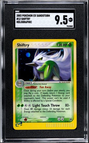Shiftry graded SGC 9.5 for sale on eBay