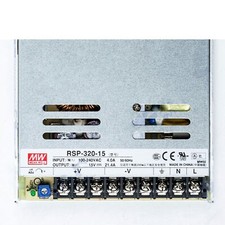 New RSP-320-15 15V 21.4A For MEAN WELL switching power supply Free Shipping