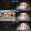 SANSI 36W LED Motion Sensor Security Light - 3600 Lumens, Dusk To Dawn, IP65, 5000K Daylight 2 thumbnail image
