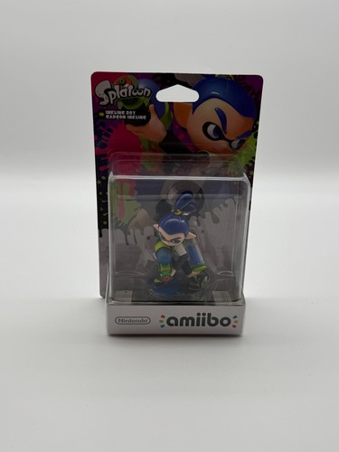 Splatoon Inkline Boy Garcon Inkling Amiibo 3DS Wii U Switch Neu & Unbenutzt - Bild 5 von 6