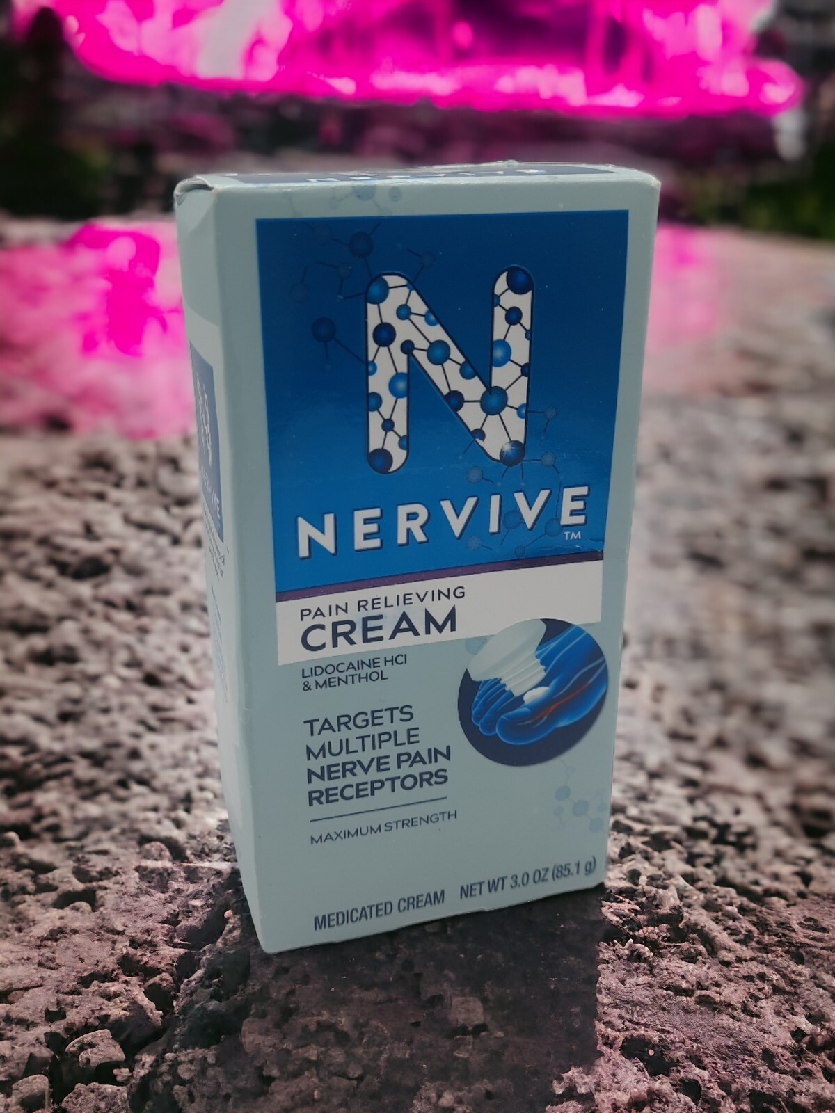 Nervive Pain Relieving Cream 3oz Exp 12/2024 eBay