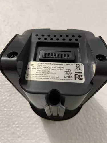 Open box-Original MOOSOO K17 Cordless Stick Vacuum-Battery Replacement- Charged