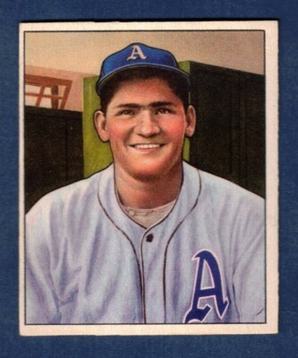 1950 Bowman Alex Kellner #14 Philadelphia Athletics EX-