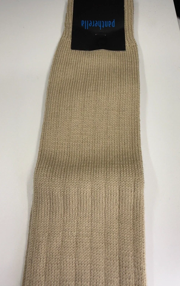 Pantherella 70% Merino Wool Light Khaki Regular Knee Socks New With Tags - Image 3 of 4