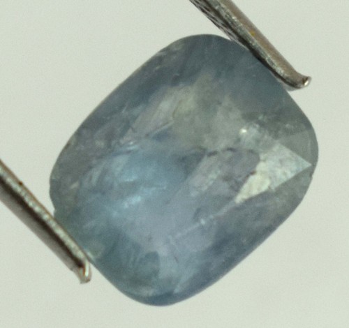 Cuscino 3,55 Ct Zaffiro Blu Pietra Preziosa Naturale Certificato BS36 Super Affare - Foto 12 di 13