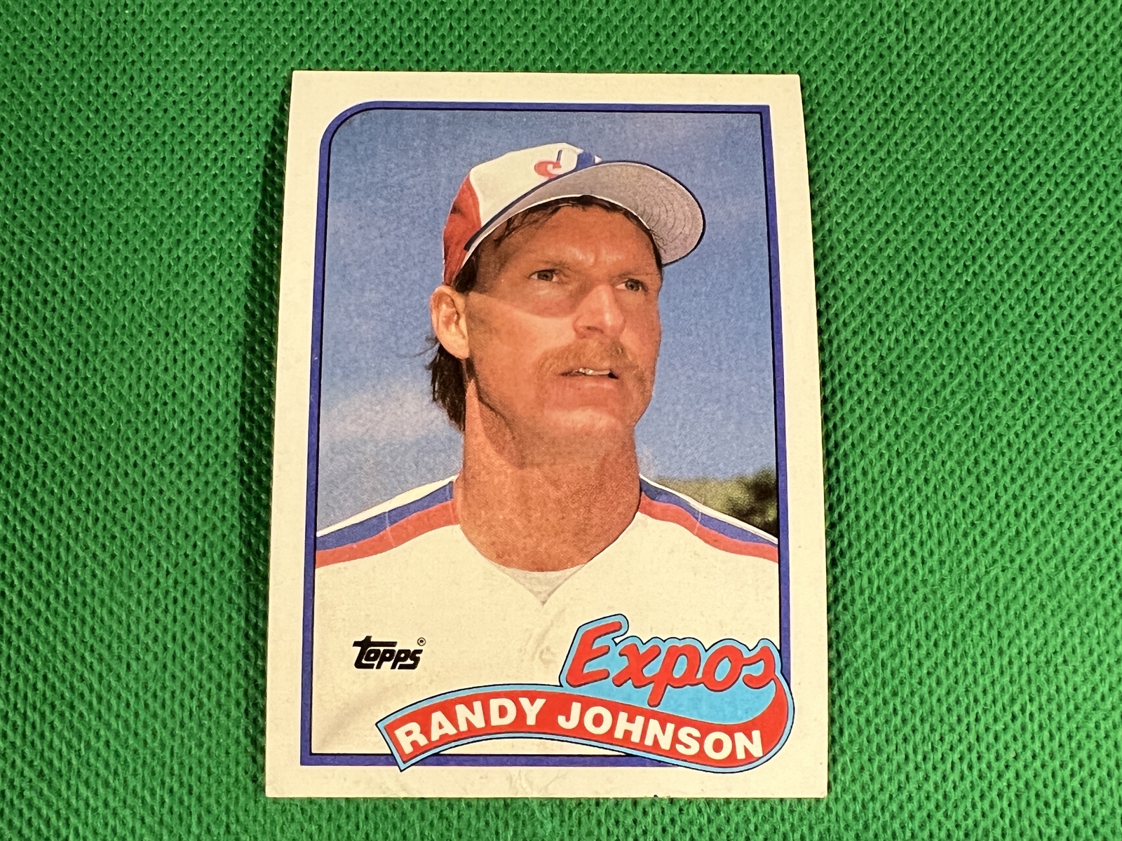 1989 Topps #647 Randy Johnson RC Rookie Montreal Expos | eBay