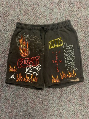 cactus jack jordan shorts