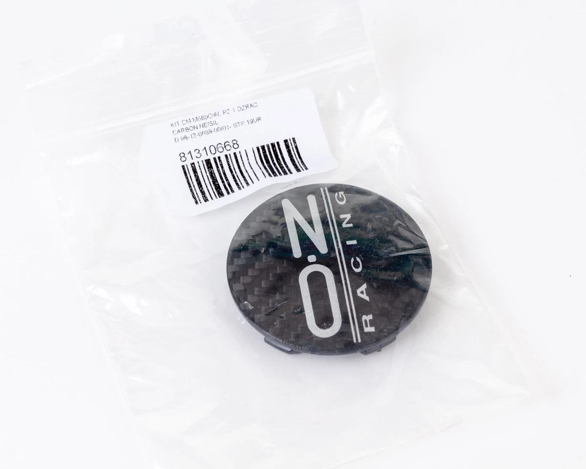 55mm Genuine OZ Racing 81310668 Wheel Centre Cap Hub Cover Carbon 