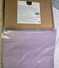 AmazonBasics Lightweight Super Soft Microfiber Sheet Set TWIN 3PC Lavender