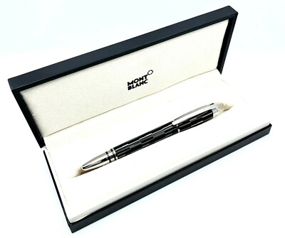 MONTBLANC StarWalker Black Mystery Platinum Trim Rollerball