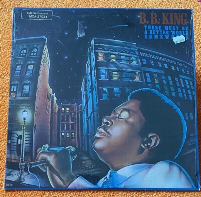 Factory Sealed- BB KING ''There Must Be A Better World Somewhere'' 1981 Release