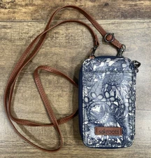 Sakroots Artist Circle Spirit Desert Smartphone Crossbody Wallet Wristlet
