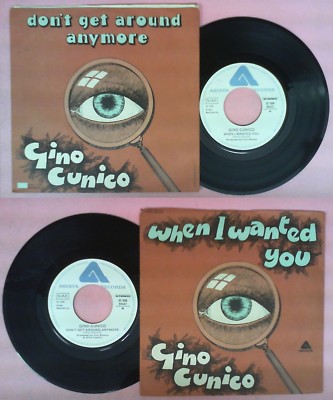 *LP 45 7'' GINO CUNICO When I wanted you Don't get around mehr (QSC3)