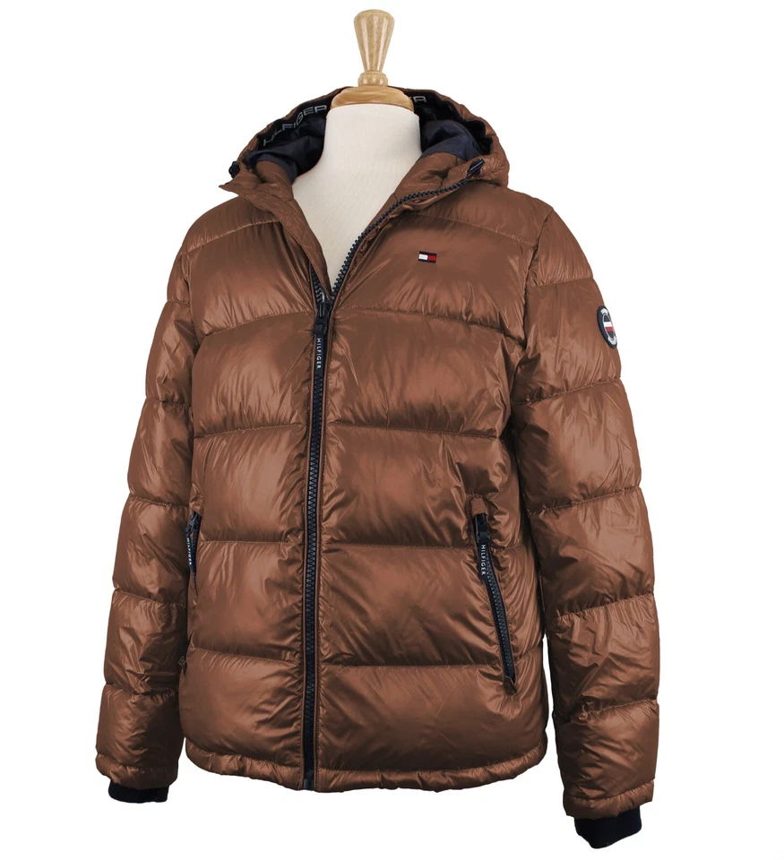 Tommy Hilfiger Men's Jacket Quilted Puffer Hooded Classic, Ultra Loft MSRP $250 - Image 2 of 4