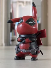 Deadpool Pikachu Cute Action Figure Cosplay
