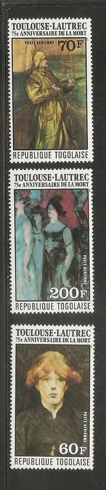 Togo SC # C73-74, C217-19, C186-88, C291-93, ETC, ETC Religious Paintings . MNH - Image 4 of 4