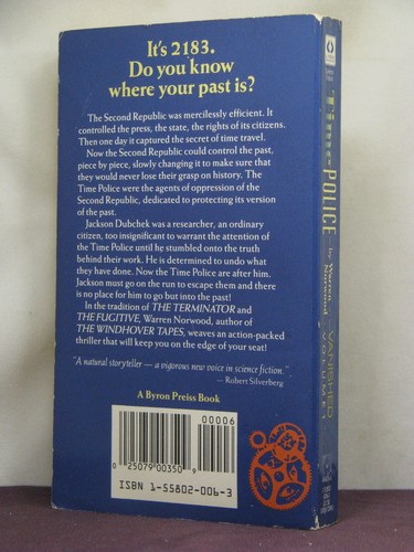 1st, signed by artists,Time Police 1: Vanished by Warren Norwood,Mel Odom (1988) - Picture 2 of 4