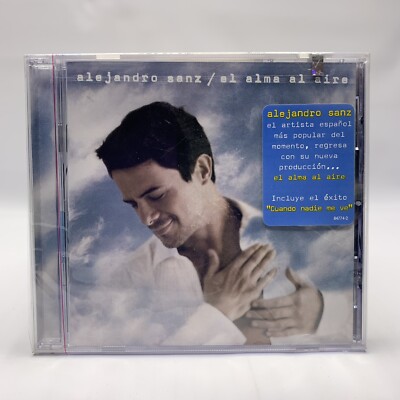 Alejandro Sanz El Alma al Aire CD 2000 with Hype Sticker New Sealed