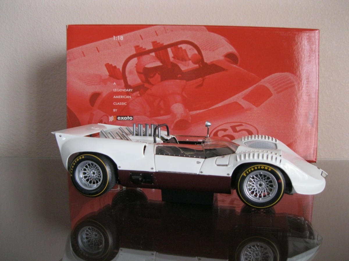 Exoto 1965 Chaparral 2 Can Am Racer 1:18 Moveable Flapper Wing