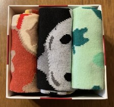 Nintendo Animal Crossing Crew Socks 3 Pairs Size 10-13 New Gift Christmas