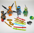 4 Lego Minifigures 71766 Ninjago Lloyd's Legendary Dragon NYA Lloyd Python Viper